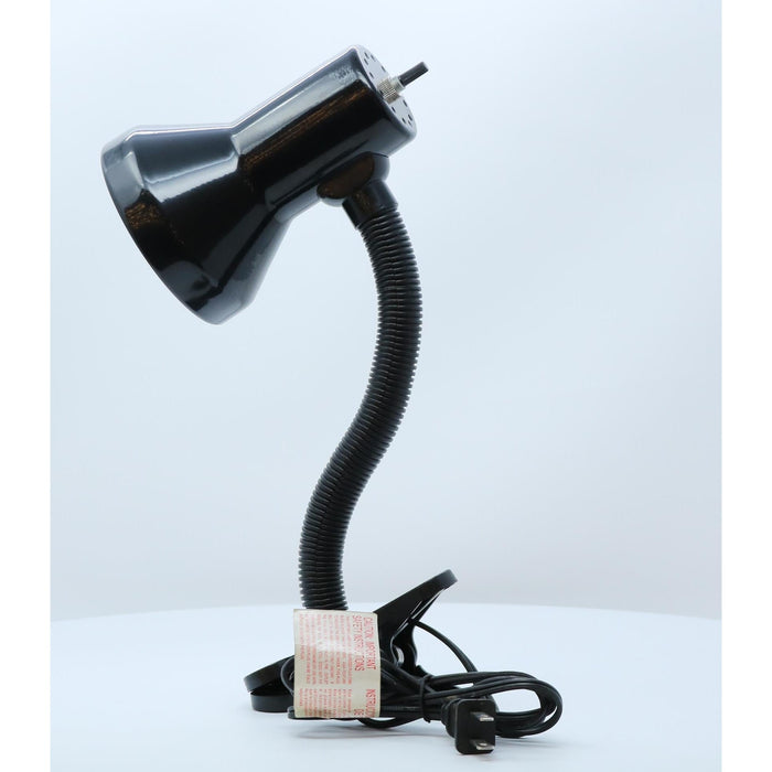 LAMP. ESCRITORIO DE HORQUILLA NEGRO 1L E27 40W