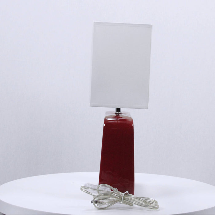 LAMP. MESA ROJO 1L E27 60W