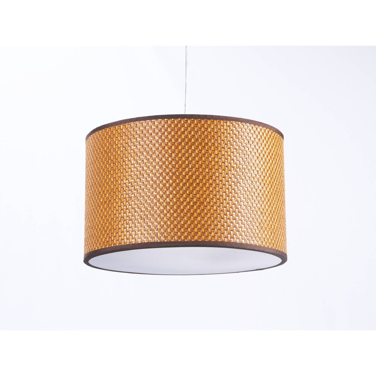 LAMP. COLGANTE NÍQUEL SATINADO 2L E27 60W