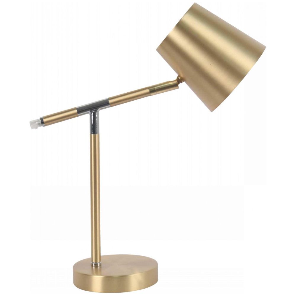 Lámpara Mesa Bronce 1L E27 40W