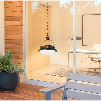LAMP. LED SOLAR NEGRO 2W 6000K IP44