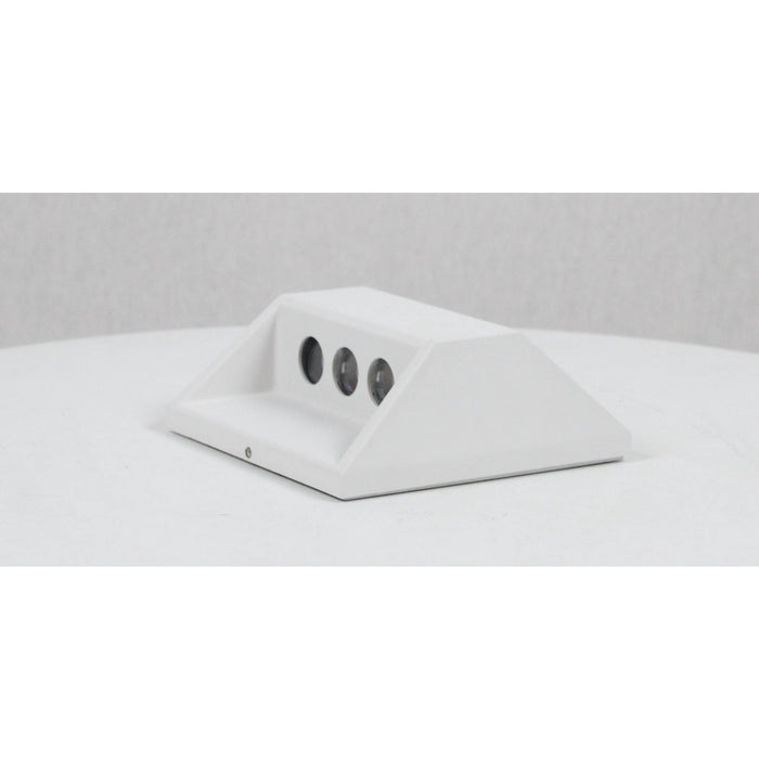 Lámpara Led Exterior  Pared Blanco 1L 7W 100-240V 3000K