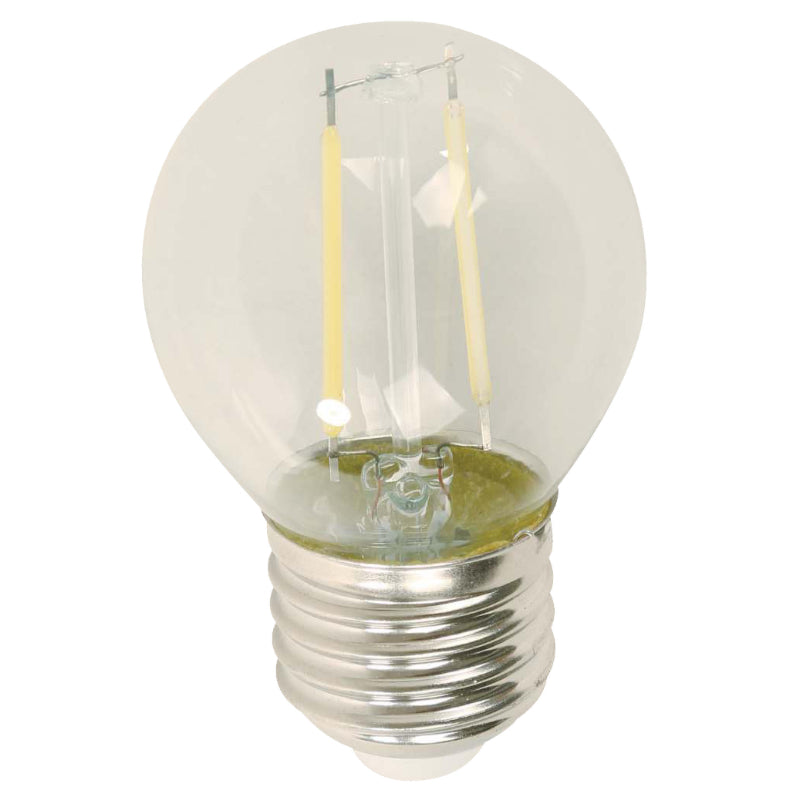 BOMBILLO LED FILAMENTO G45 E27 2W 120V 6500K