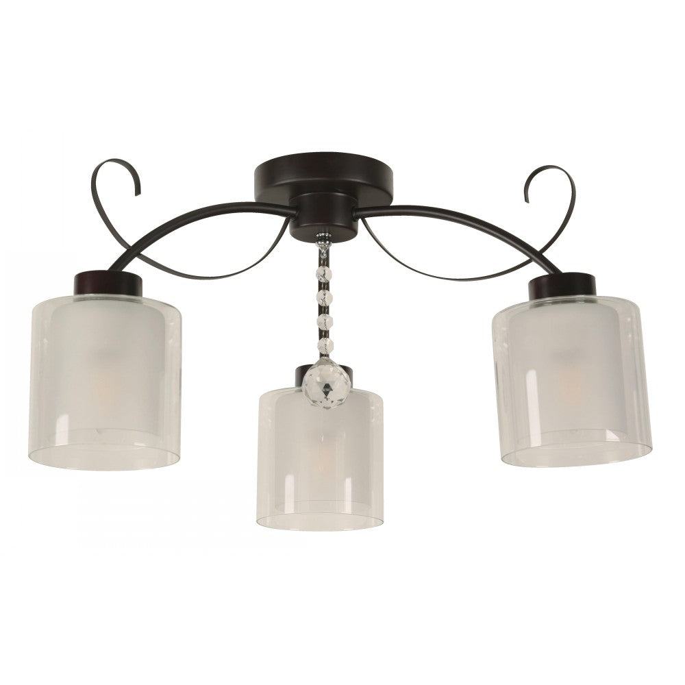 LAMP. TECHO CHOCOLATE 3L E27 40W
