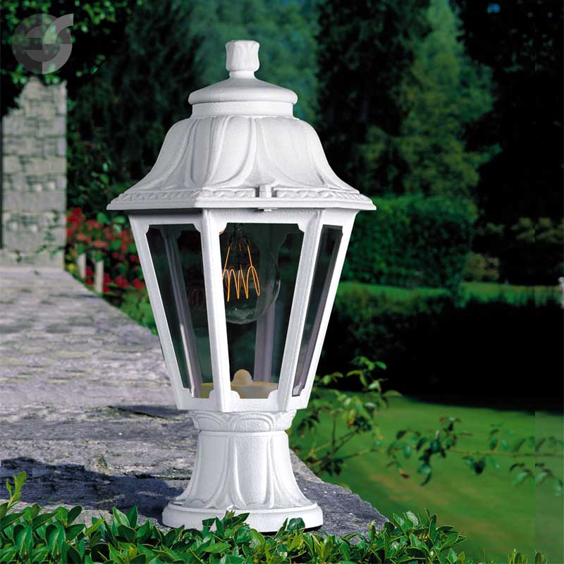 LAMP. EXT. POSTE MIKROLOT/ANNA BLANCO 1L E27 40W