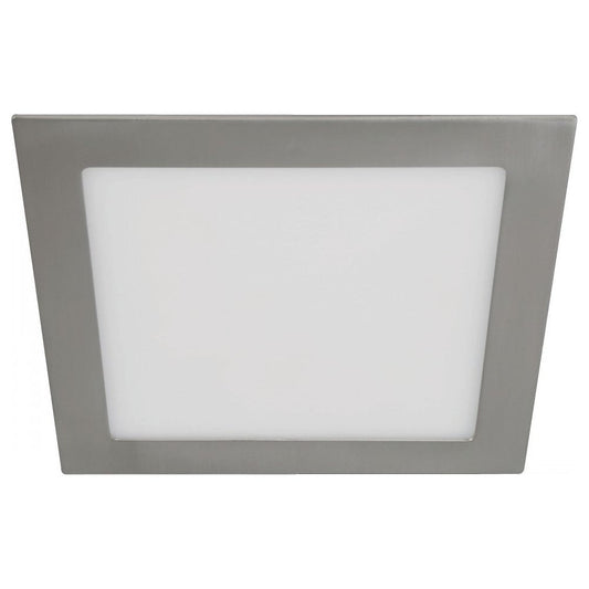 LAMP. LED TECHO NÍQUEL SATINADO 1L 18W 100-240V 4000K