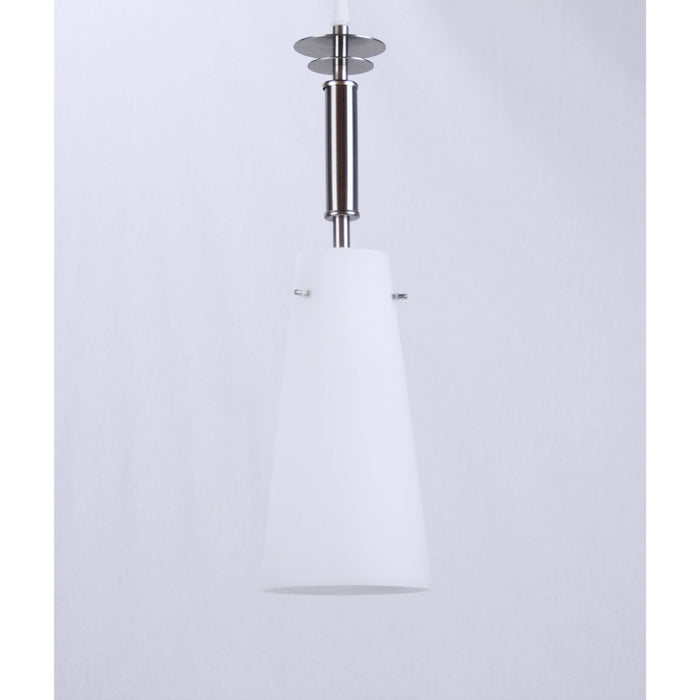 LAMP. COLGANTE BLANCO 1L E27 60W