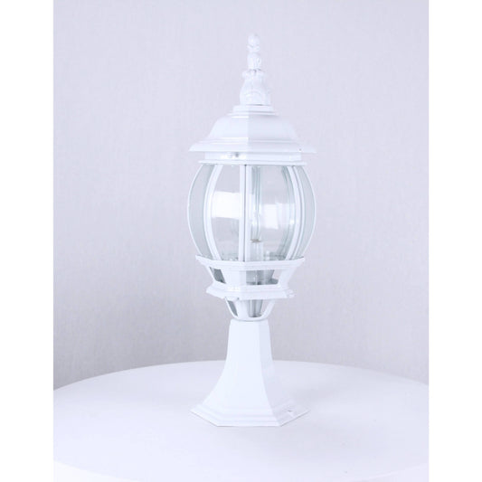LAMP. EXT. POSTE BLANCO 1L E27 100W