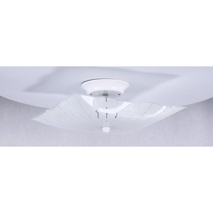 LAMP. TECHO BLANCO 2L E27 60W