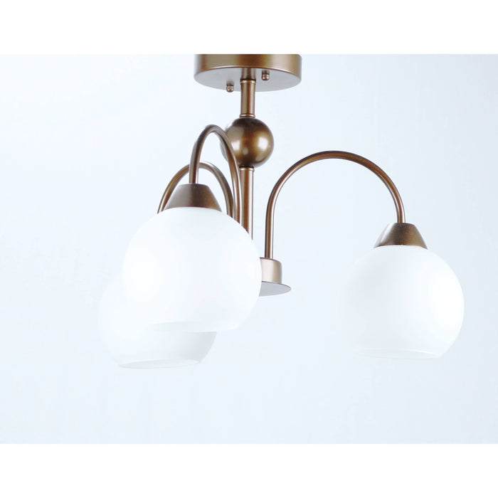 LAMP. TECHO CHOCOLATE 3L E27 60W