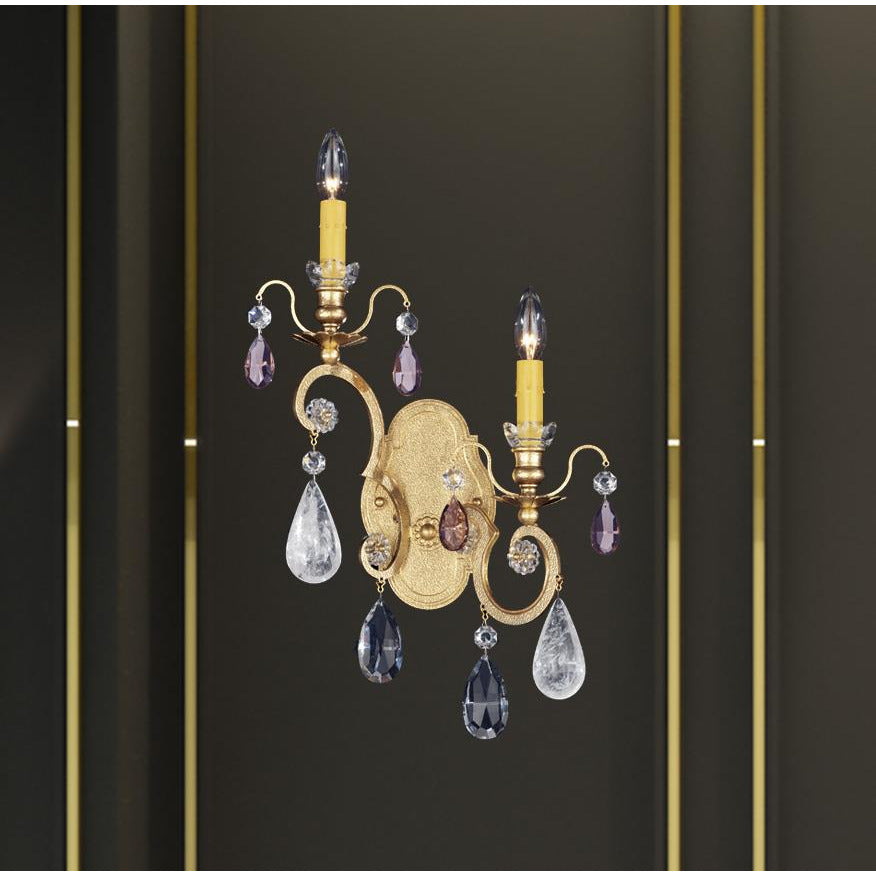 LAMP. PARED RENAISSANCE ROCK 2L E12 60W