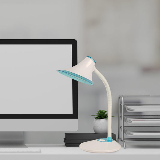 LAMP. LED ESCRITORIO BLANCO+AZUL 1L 5W 100-240V 6000K
