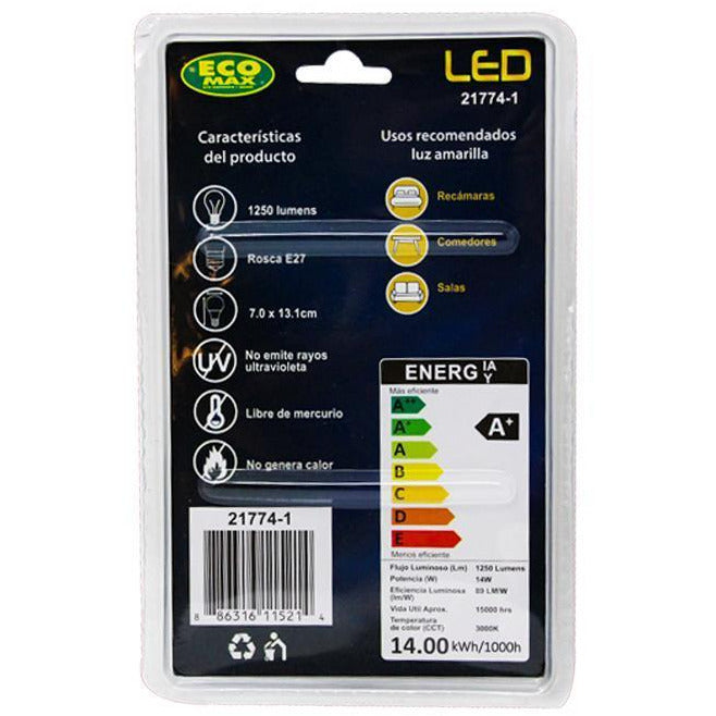 BOMBILLO LED A70 E27 14W 85-265V 3000K