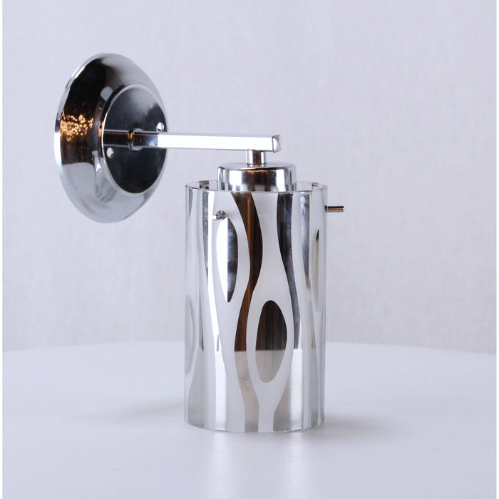 LAMP. PARED CROMO 1L E27 60W