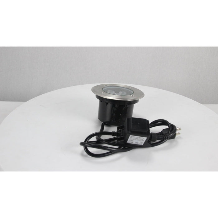 Lámpara Led Exterior  Piso Plateado 1L 6W 110-220V 6000K Sumergible