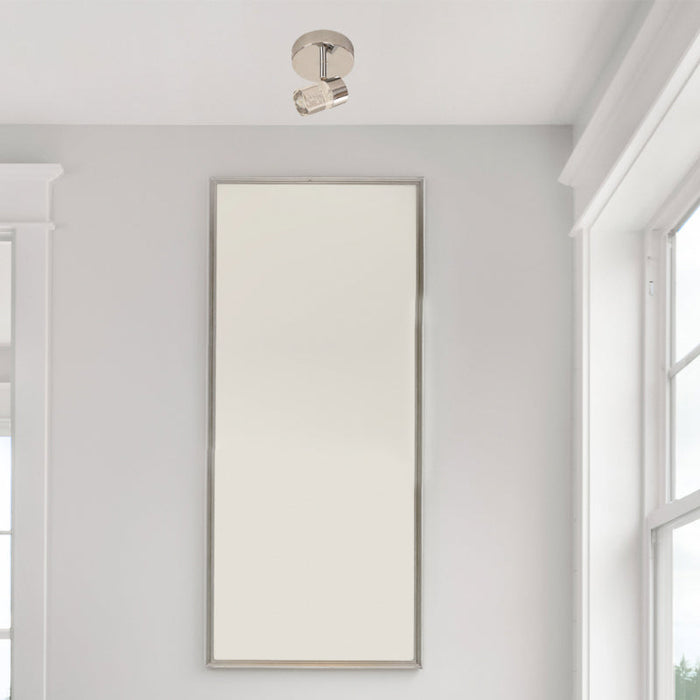 LAMP. LED TECHO REFLECTORA CROMO 1L 4W 85-265V 6500K
