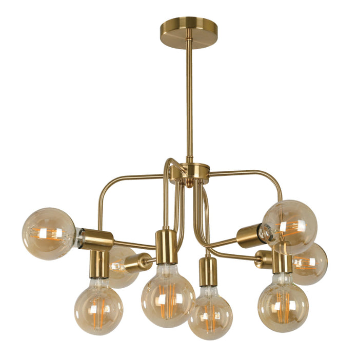 LAMP. TECHO DORADO 8L E27 40W