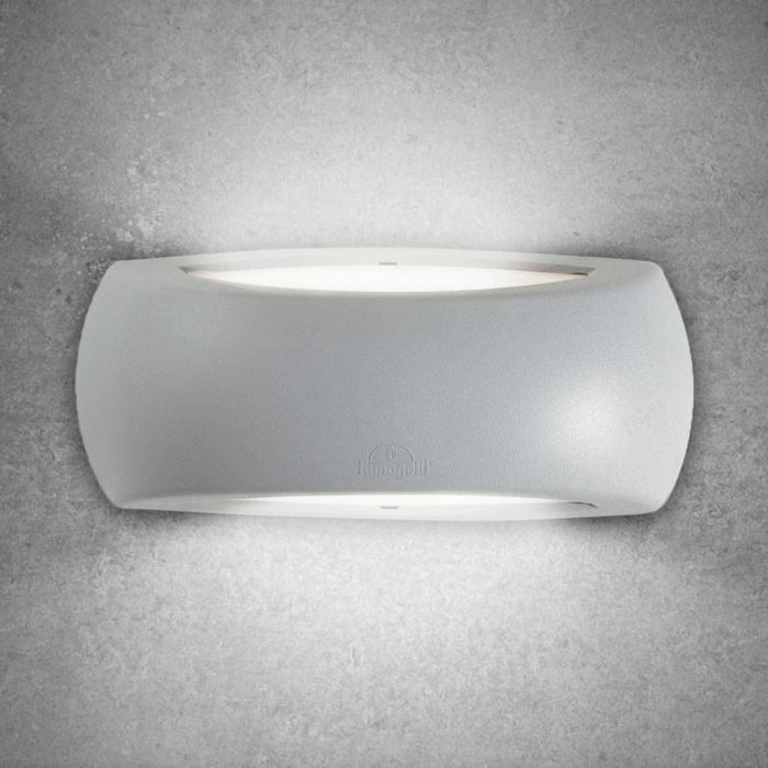 LAMP. EXT. PARED FRANCY GRIS 1L E27 6W