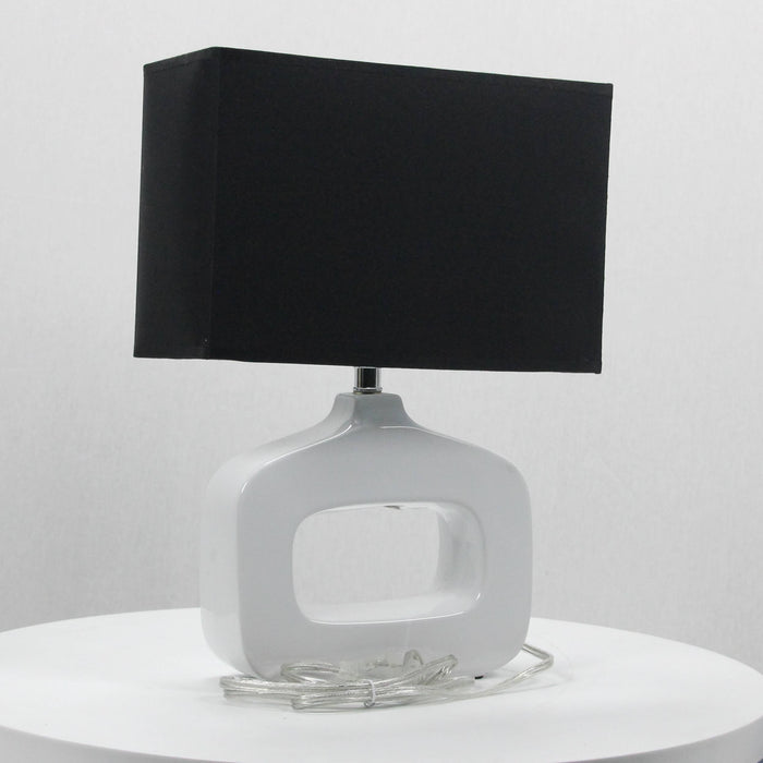 LAMP. MESA BLANCO 1L E27 60W
