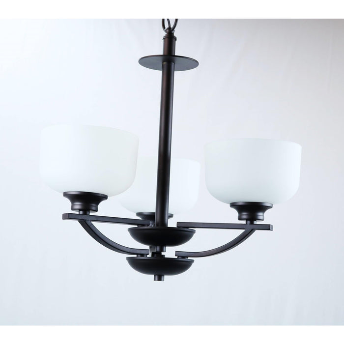 LAMP. COLGANTE BRONCE ANTIGUO 3L E27 60W