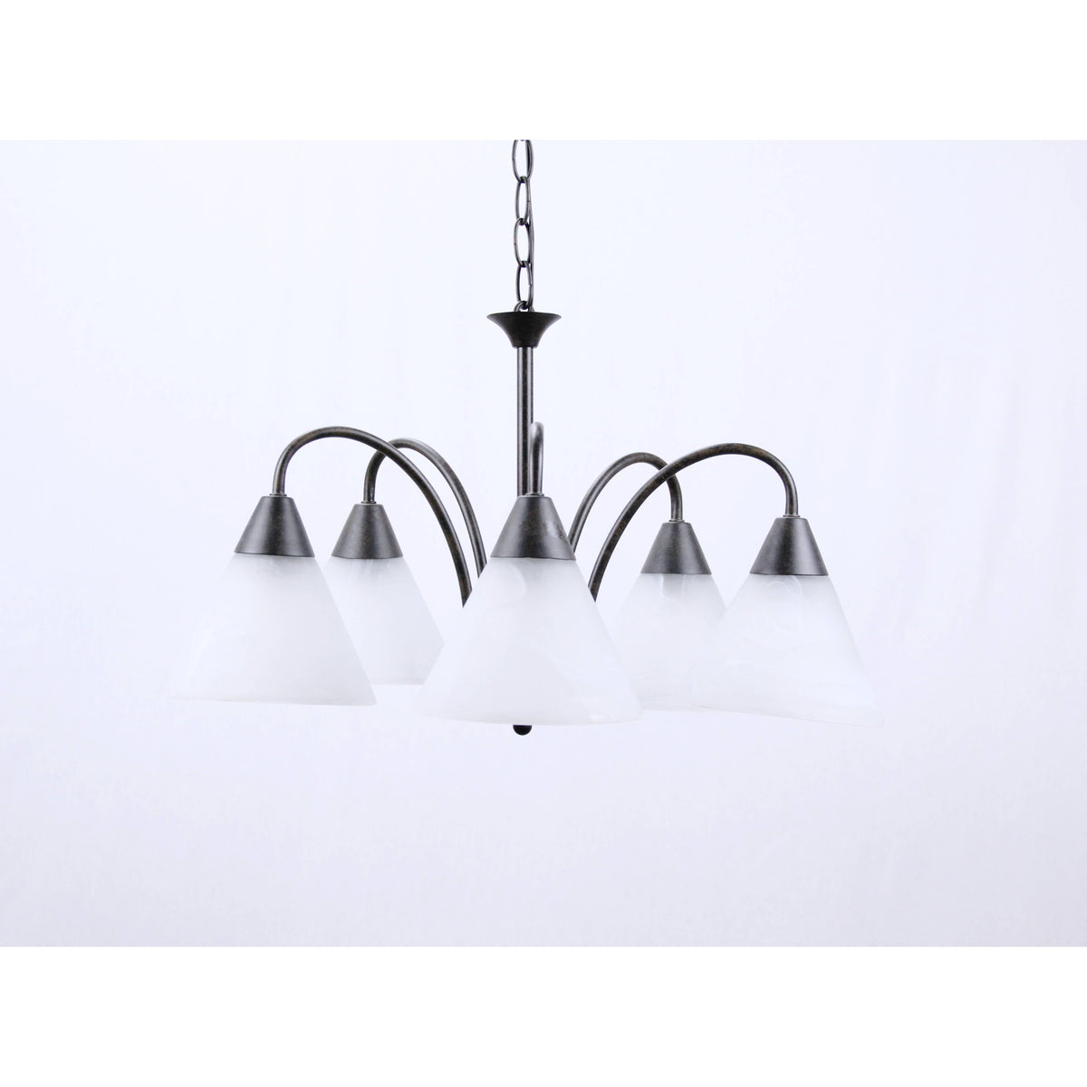 Lámpara Techo Oxido 5L E27 60W