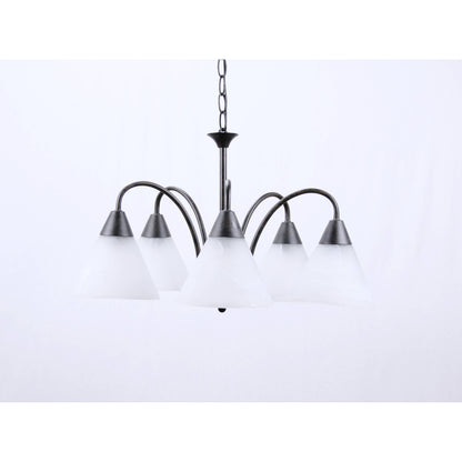 Lámpara Techo Oxido 5L E27 60W