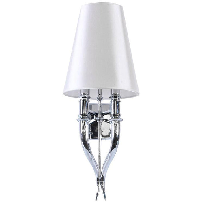 LAMP. PARED CROMO 2L E14 11W