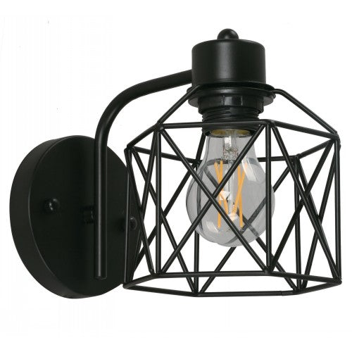 LAMP. PARED NEGRO 1L E27 40W