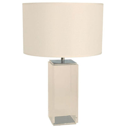 Lámpara Mesa Cromo 1L E27 60W