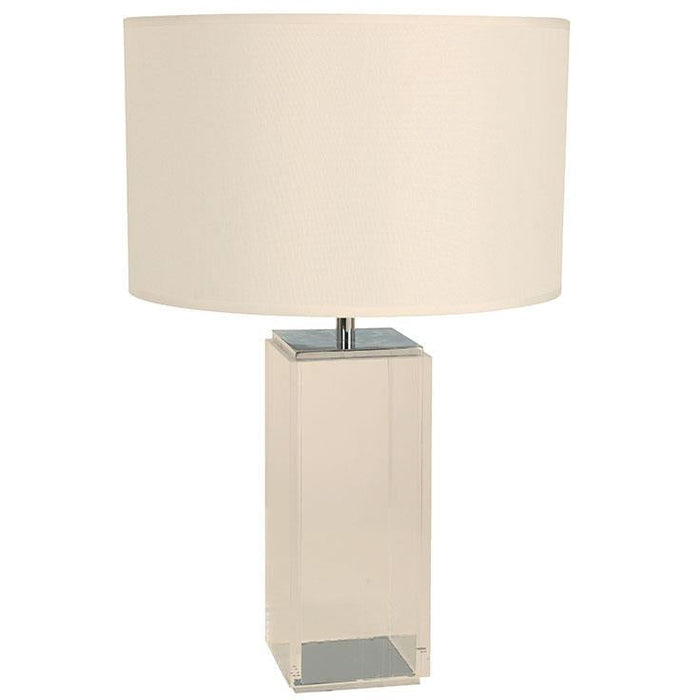 Lámpara Mesa Cromo 1L E27 60W
