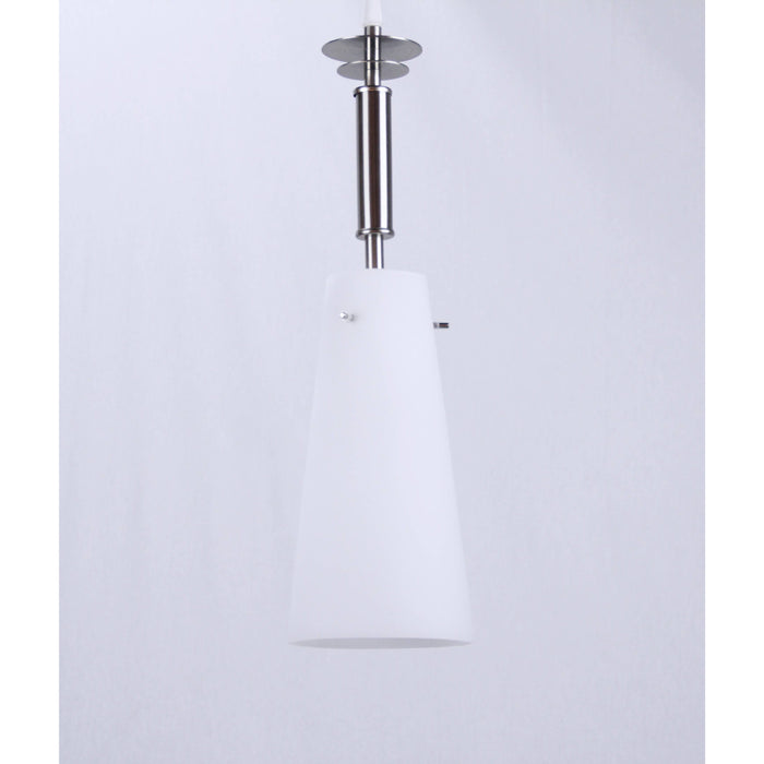 LAMP. COLGANTE BLANCO 1L E27 60W