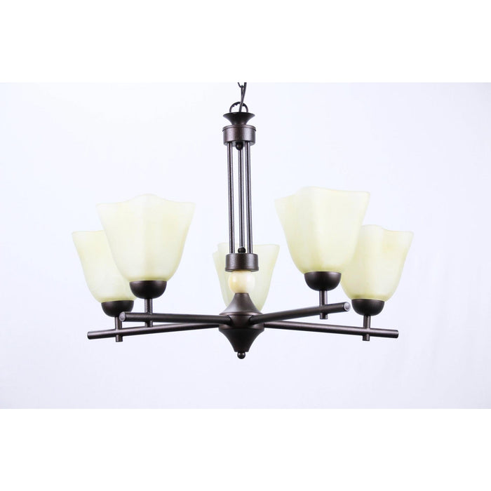 LAMP. TECHO CHOCOLATE 5L E27 60W