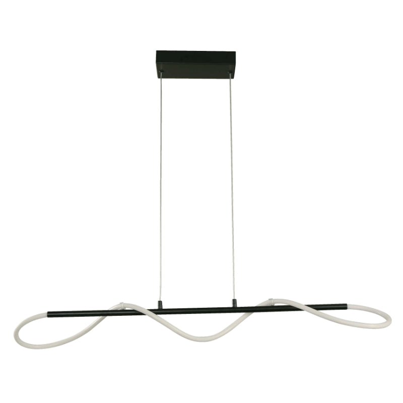 LAMP. LED COLGANTE NEGRO 24W 3000K 100-240V