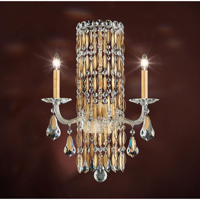 LAMP. PARED SARELLA SCONCE DORADO 2L E12 60W