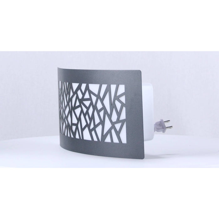 LAMP. EXT. PARED GRIS 1L E27 40W
