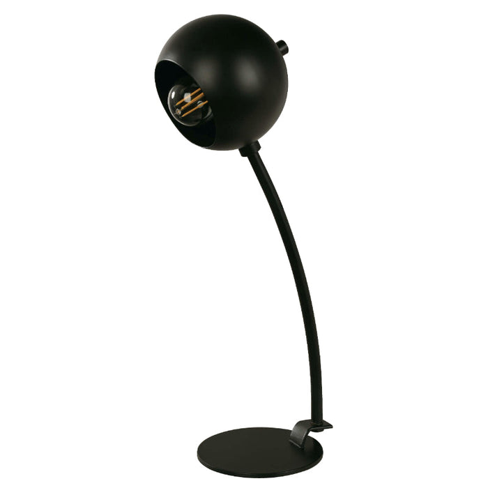 LAMP. ESCRITORIO NEGRO 1L E27 10W