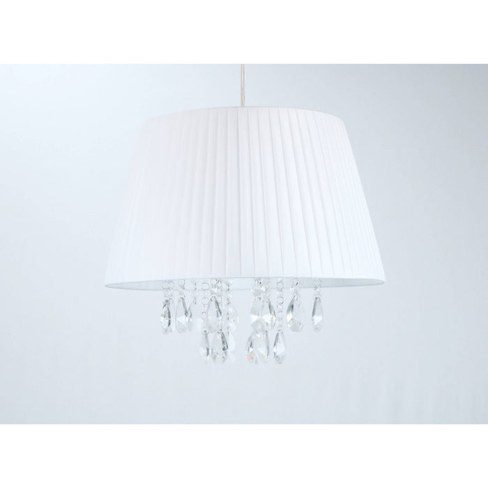 LAMP. COLGANTE CROMO 1L E27 40W