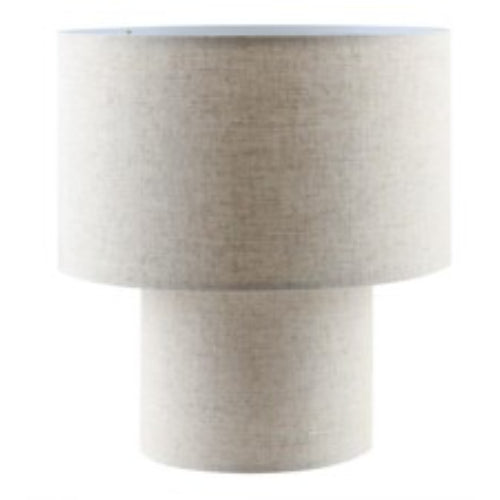 LAMP. DE MESA CREMA 1L E27 40W