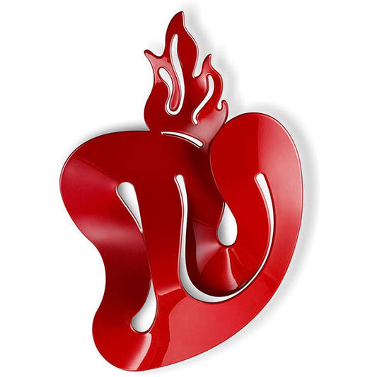 LAMP. LED PARED CUORE ROJO 8W 12V 2700K 600LM
