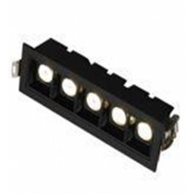 LAMP. LED MINI EMPOTRABLE NEGRO 10W 100-240V 3000K
