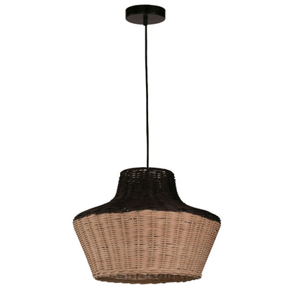 LAMP. COLGANTE NEGRO 1L E27 40W