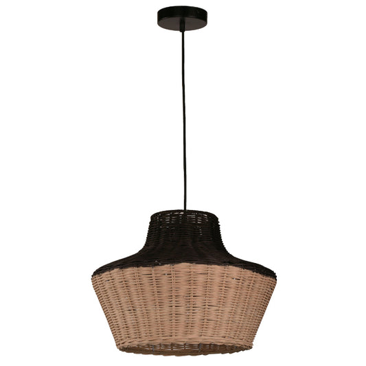 LAMP. COLGANTE NEGRO 1L E27 40W