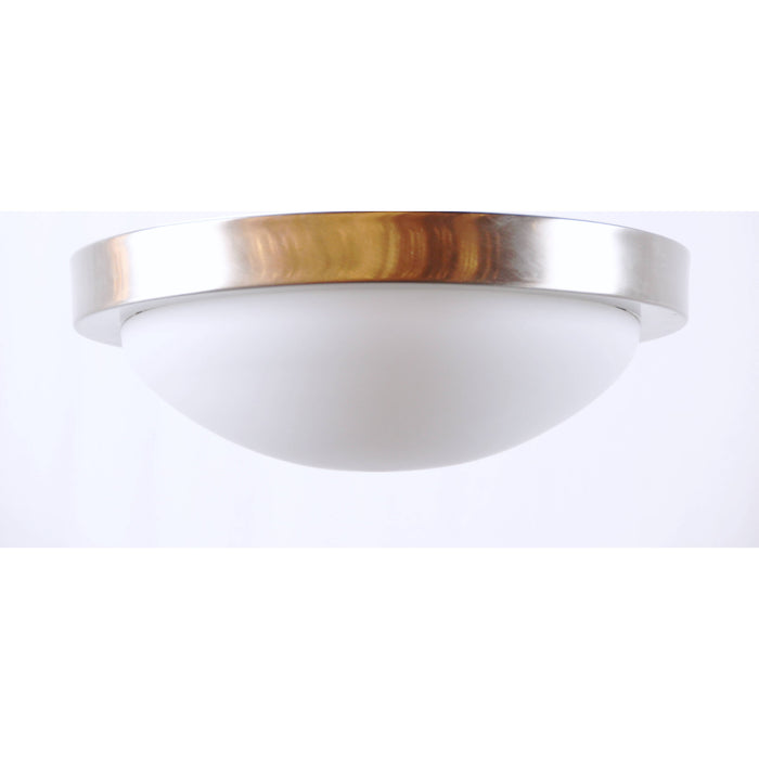 LAMP. TECHO NÍQUEL SATINADO 2L E27 60W