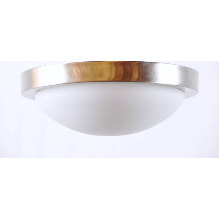 LAMP. TECHO NÍQUEL SATINADO 2L E27 60W