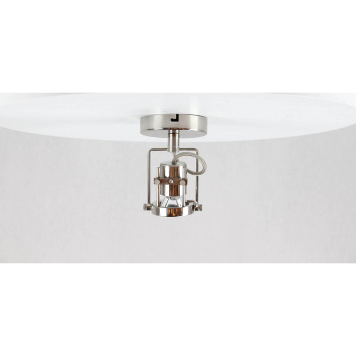 LAMP. LED TECHO REFLECTORA NÍQUEL SATINADO 1L 5W 100-240V 3000K