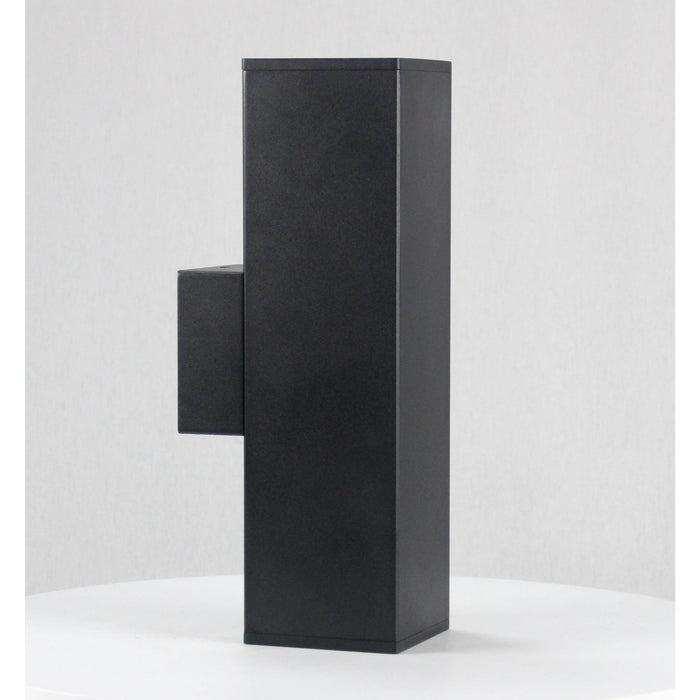 Lámpara Exterior  Pared Negro 2L E27 75W