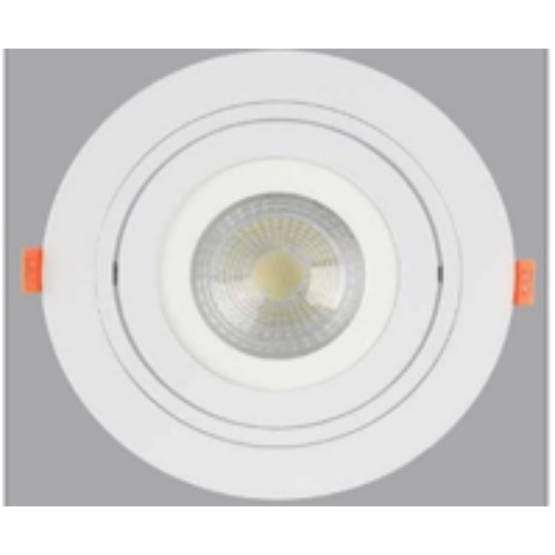 LAMP. EMPOTRABLE BLANCO 1L PAR30 10W MOVIBLE