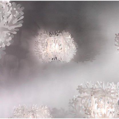 LAMP. PARED FIORELLA BLANCO 1L E14 25W DIM