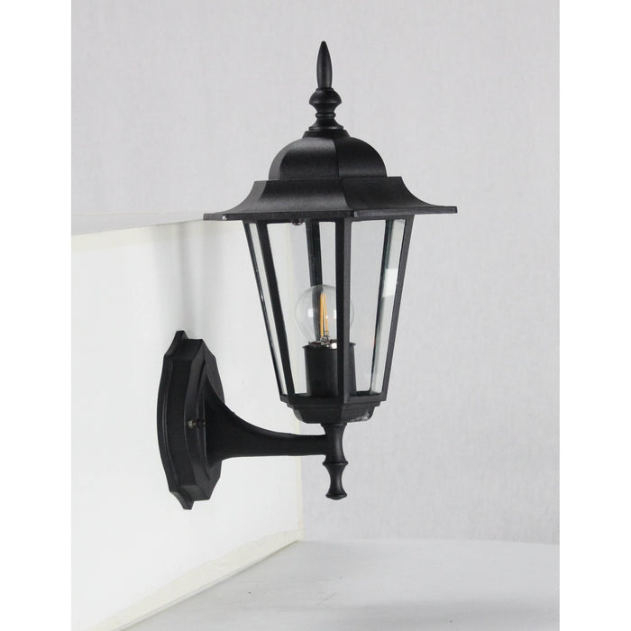 LAMP. EXT. PARED NEGRO 1L E27 100W