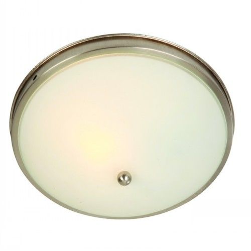 LAMP. DE TECHO 1 LUZ*E27*60W*ACAB. NIQUEL SATINADO